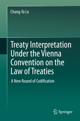 Chang-fa Lo - Treaty Interpretation Under the Vienna Convention on the Law of Treaties