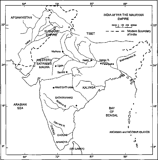 Map 3 India after the Mauryas Map 4 Gupta Empire KHURASAN Dandamqan Baihaq - photo 3