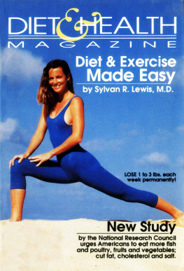 Sylvan R. Lewis [Lewis Diet and Exercise Made Easy