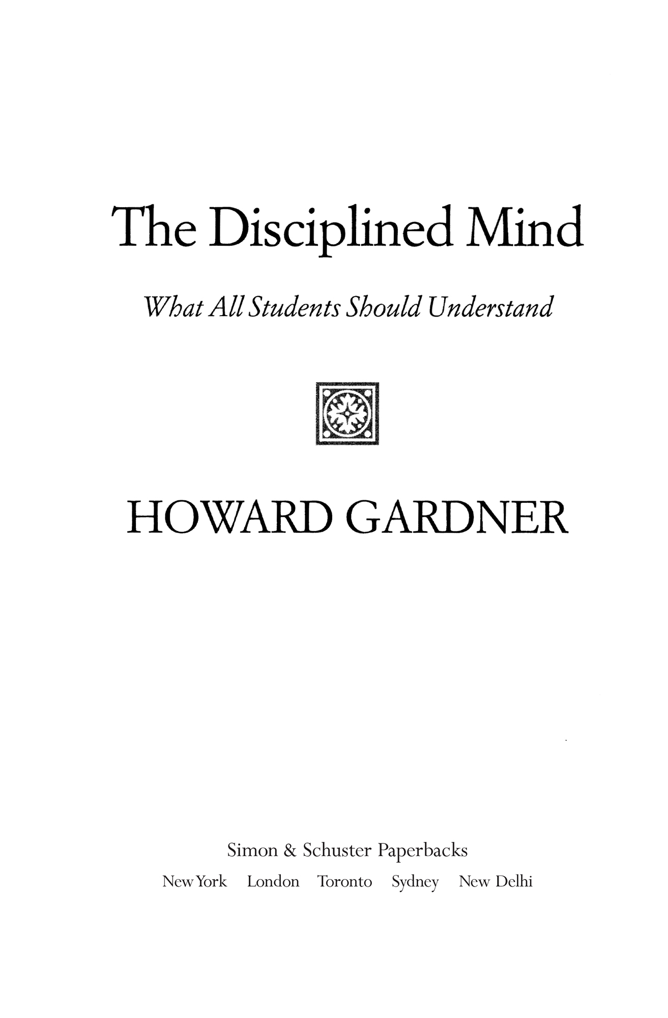 Also by Howard Gardner A Synthesizing Mind The App Generation Truth Beauty - photo 2