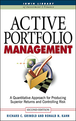 Richard C. Grinold - Advances in Active Portfolio Management