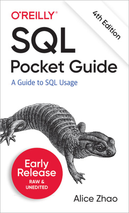 Alice Zhao - SQL Pocket Guide, 4th Edition