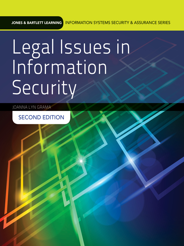 Legal Issues in Information Security 2nd Edition - image 1