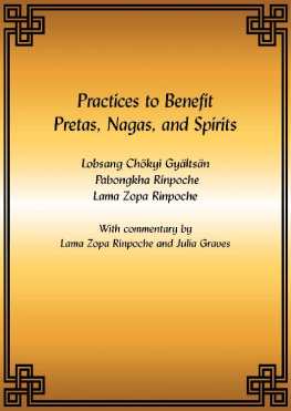 Pabongkha Rinpoche - Practices to Benefit Pretas, Nagas and Spirits