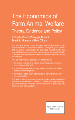 Ahmadi Bouda Vosough - The Economics of Farm Animal Welfare