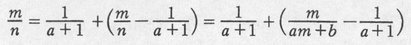 with b 1 In the last expressin the second fraction has a smaller numerator - photo 41