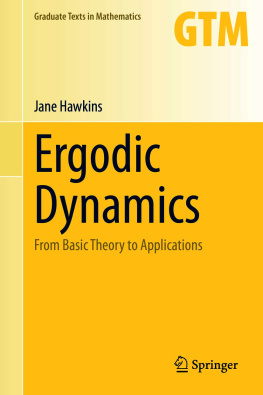 Jane Hawkins - Ergodic Dynamics: From Basic Theory to Applications