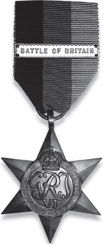 The 1939-1945 Star with the clasp Battle of Britain was issued to all aircrew - photo 2