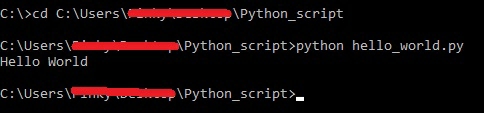 The output displays Now lets create another Python file and name it testpy - photo 3