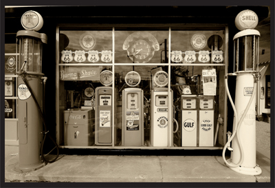 At Sheas in Springfield Bill Shea has created a shrine to the gas station the - photo 15