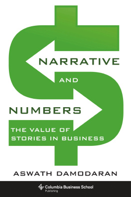 Aswath Damodaran - Narrative and Numbers: The Value of Stories in Business