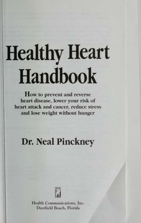 Healthy Heart Handbook - photo 1