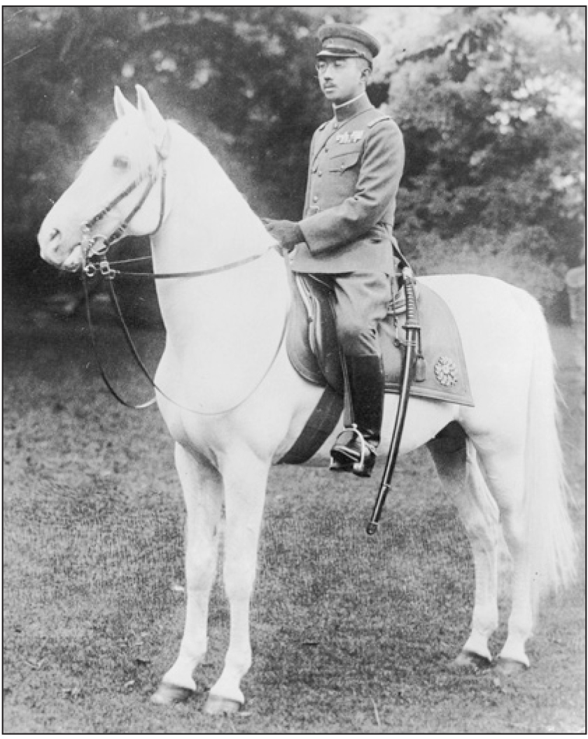 EMPEROR HIROHITO of Japan on his favorite horse Shirayuki in 1935 This army - photo 7