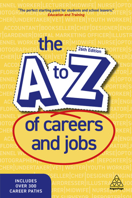 Kogan Page Editorial The A-Z of Careers and Jobs