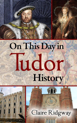 Ridgway - On This Day in Tudor History