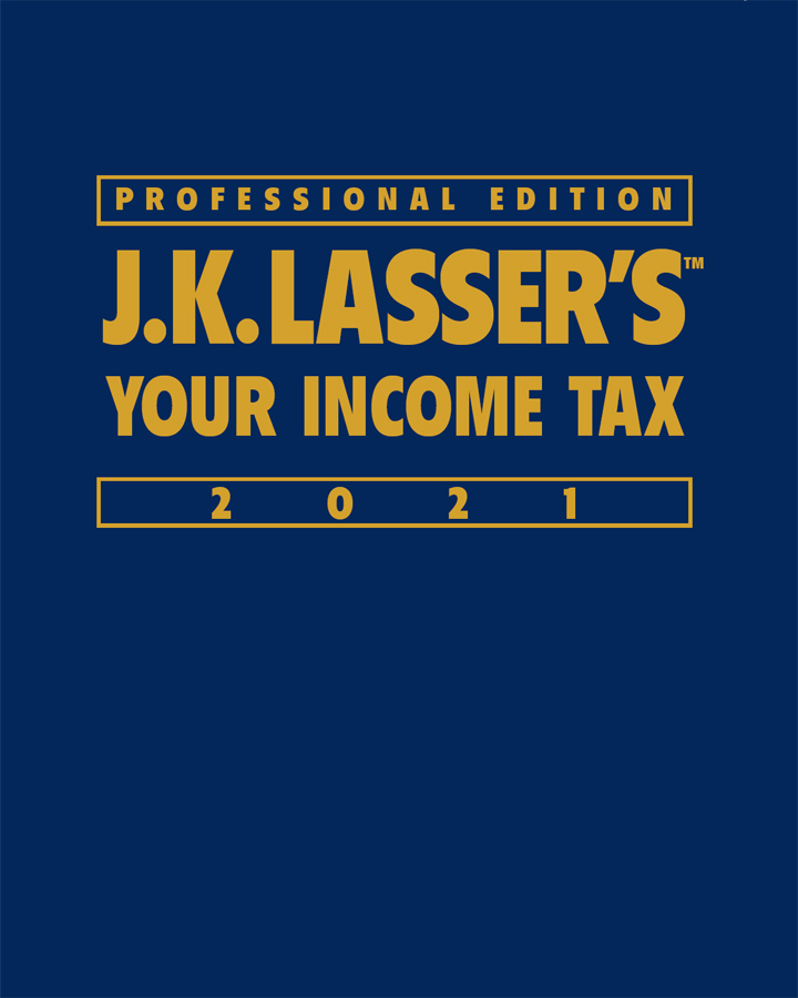 Professional Edition JK Lasser Institute Income Tax 2021 - image 1