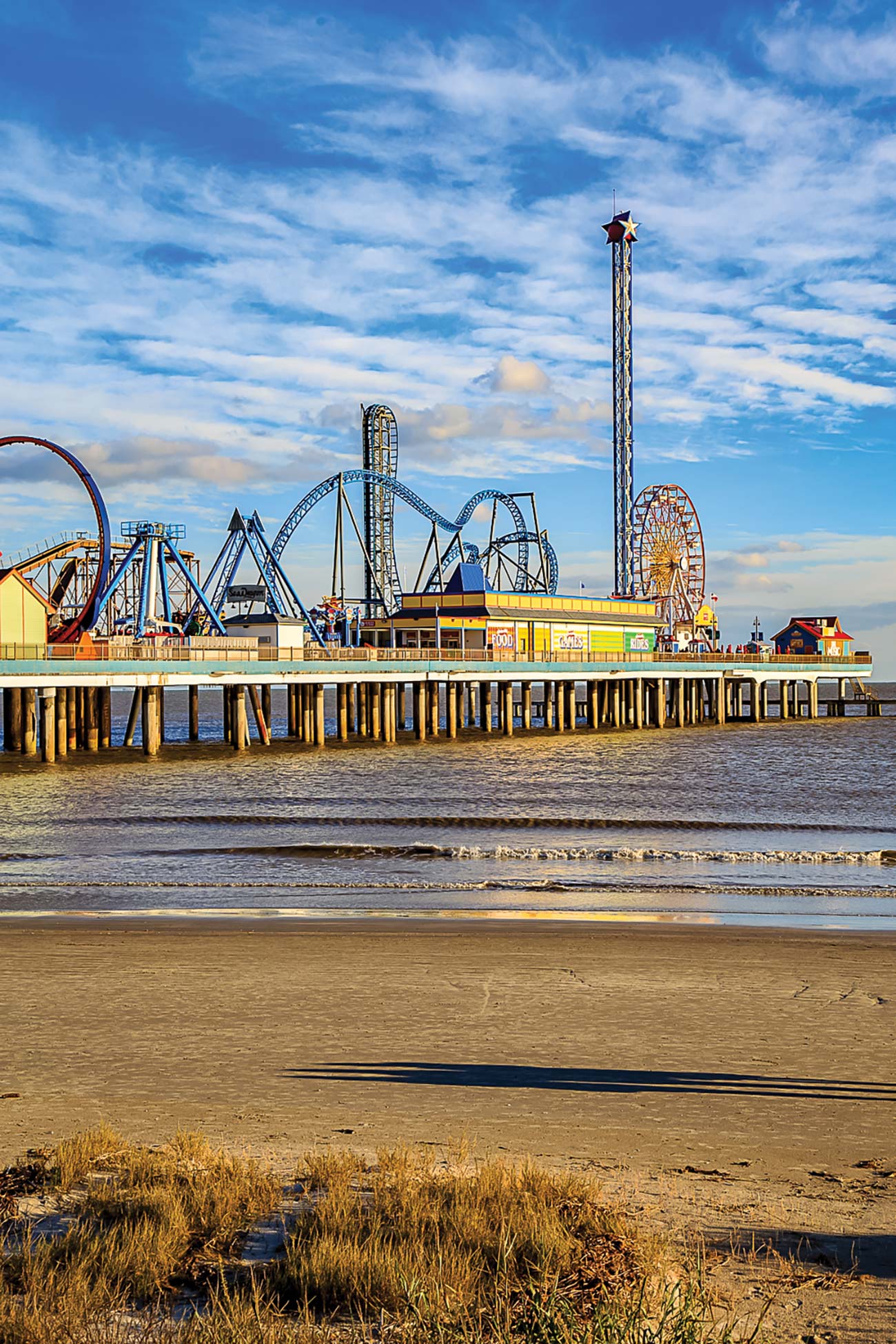 Pleasure Pier amusement park See the Sea Get away to the longest - photo 9