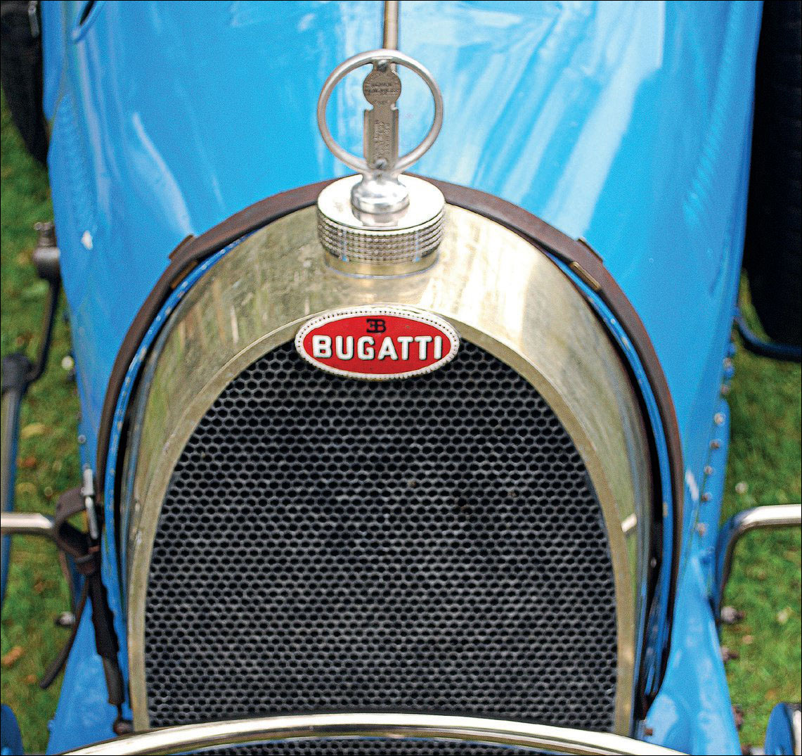 Legend of excellence EB Ettore Bugatti stylized his badge from the - photo 3