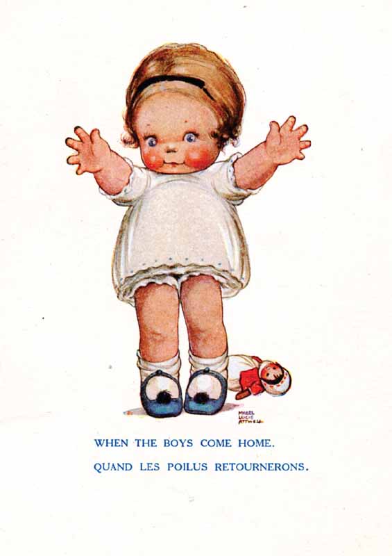 By well-known and prolific artist of chubby children Mabel Lucie Attwell Many - photo 4