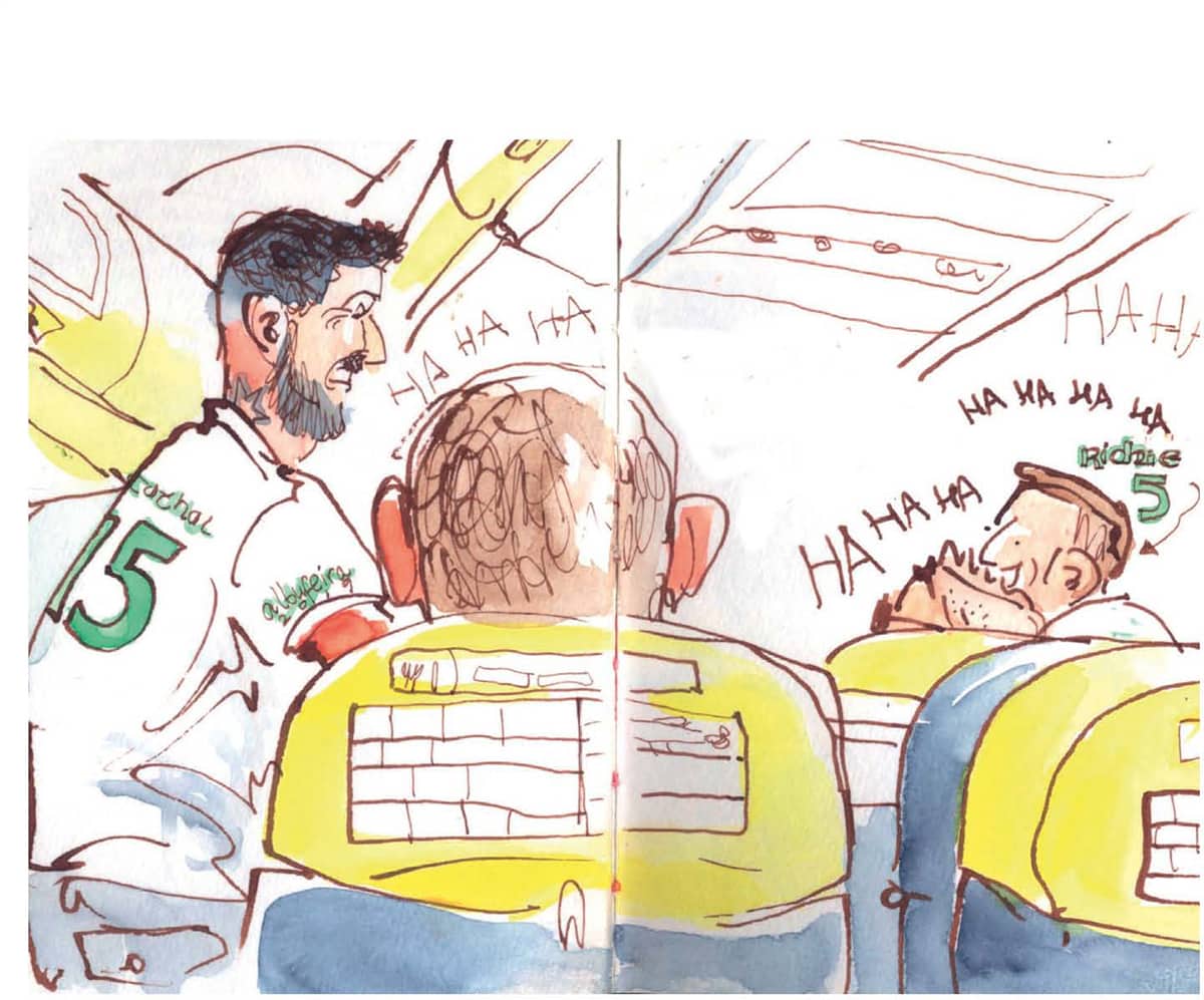 I was able to draw these guys on a plane to Portugal discreetlynot that they - photo 14