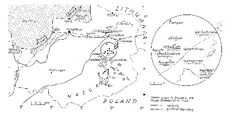 Map of East Prussia YEARS OF CAREFREE INNOCENCE 19231933 My first clear - photo 2