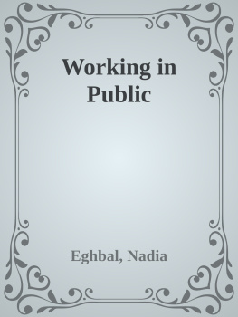Eghbal - Working in Public