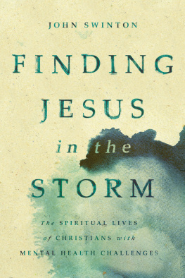 John Swinton - Finding Jesus in the Storm