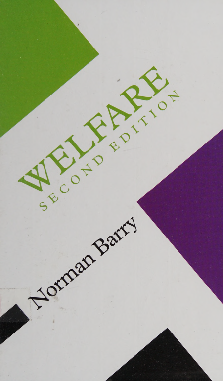 Welfare Barry Norman P This book was produced in EPUB format by the Internet - photo 1