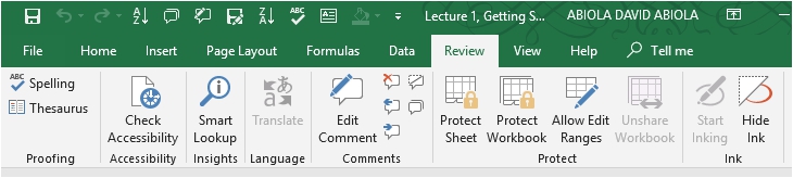 VIEW TAB View tab contains Workbook Views Show Zooms Window and Macros - photo 10