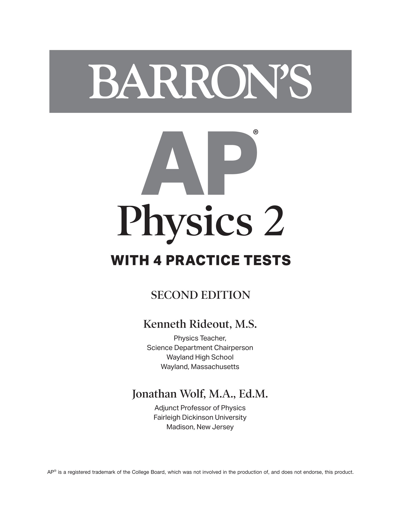 About the Authors Ken Rideout has a BS in Honors Physics from Purdue - photo 2