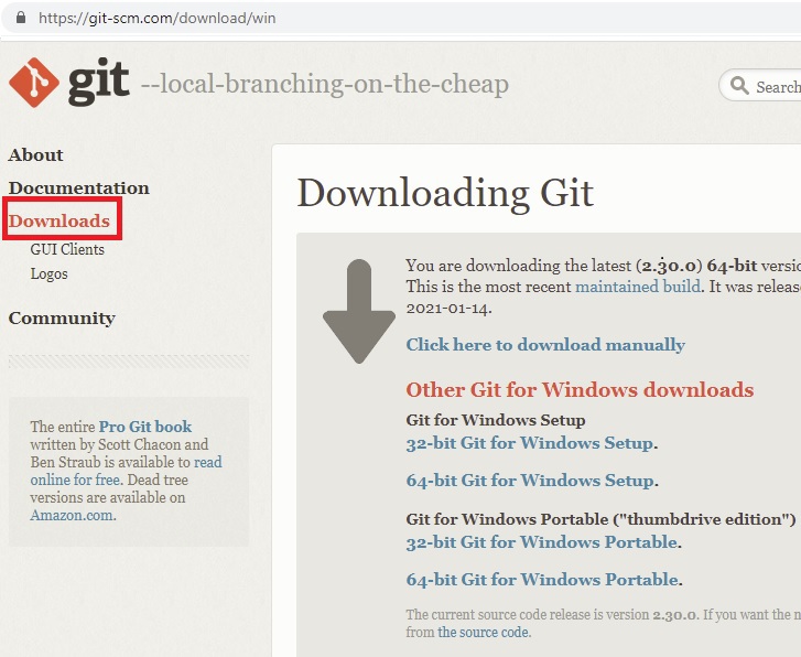 After successful installation open command prompt and type the command git - photo 1