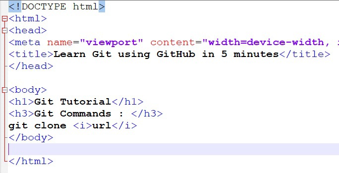 In order to add indexhtml into the GitHub repository we need to follow three - photo 11