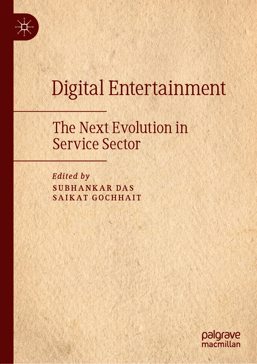 Book cover of Digital Entertainment Editors Subhankar Das and Saikat - photo 1