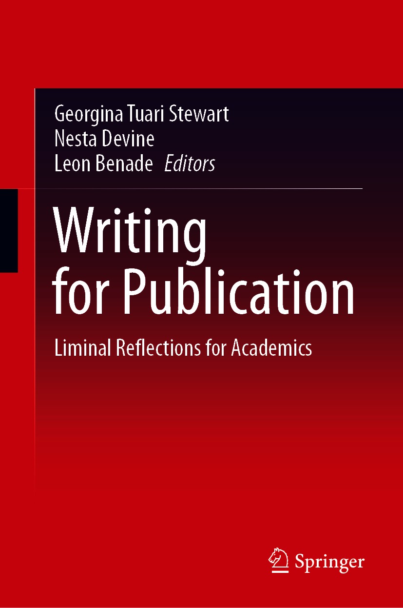 Book cover of Writing for Publication Editors Georgina Tuari Stewart - photo 1