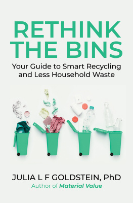 Julia L F Goldstein Rethink the Bins