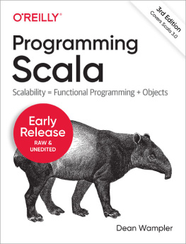 Dean Wampler Programming Scala, 3rd Edition