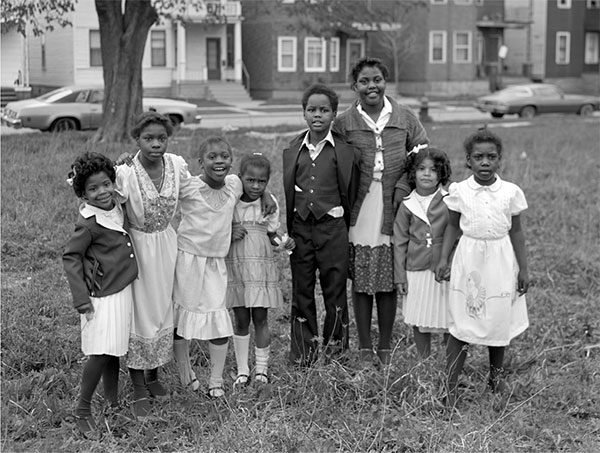 Poletown children posing for a picture on Easter Sunday 1981 Bruce Harkness - photo 3