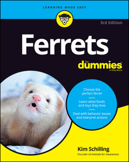 Kim Schilling - Ferrets for Dummies: 3rd Edition
