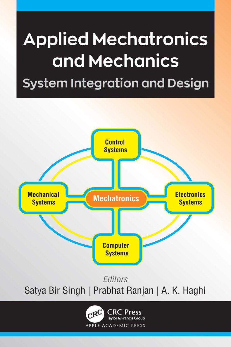 APPLIED MECHATRONICS AND MECHANICS System Integration and Design APPLIED - photo 1