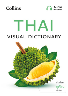 Collins Dictionaries - Thai Visual Dictionary: A Photo Guide to Everyday Words and Phrases in Thai