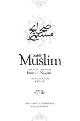 Imam Abul-Husain Muslim - Sahih Muslim Volume 4