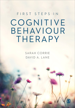 David A. Lane - First Steps in Cognitive Behaviour Therapy