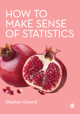 Stephen Gorard How to Make Sense of Statistics