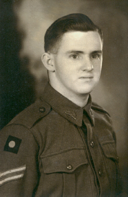 Corporal Dudley Doherty soon after he joined the Supply team in the 5th Base - photo 7