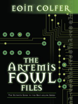 Eoin Colfer The Artemis Fowl Files