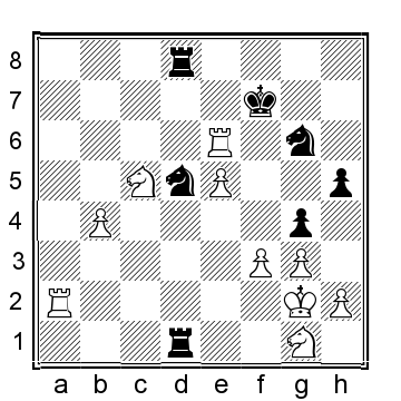 Position after 43 R a2 Back to the main line The white rook enters the - photo 7