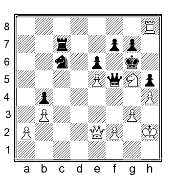 Position after 53 R h8 53 N xe5 Clearing the f6 square for the black - photo 14