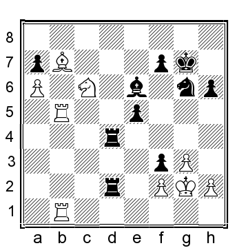 Position after 29f3 The pawn sacrifice must be accepted because - photo 7