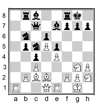 Position after 19 N h2 White clearly wants to play f2-f4 which we want to - photo 7