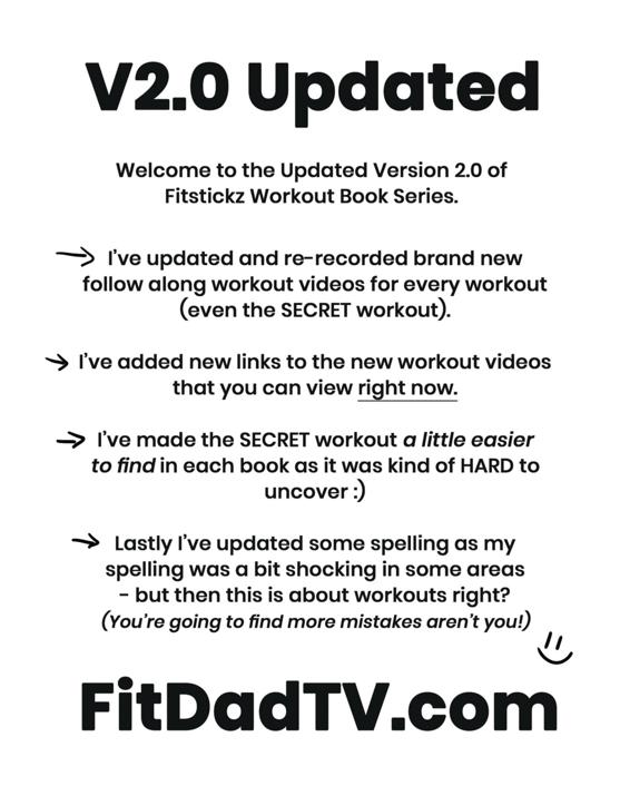 Fitstickz - Healthy Doodles Serious Effective Home Workouts Book 2 Fat Burning Dumbbell or Resistance Workouts At Home - photo 5